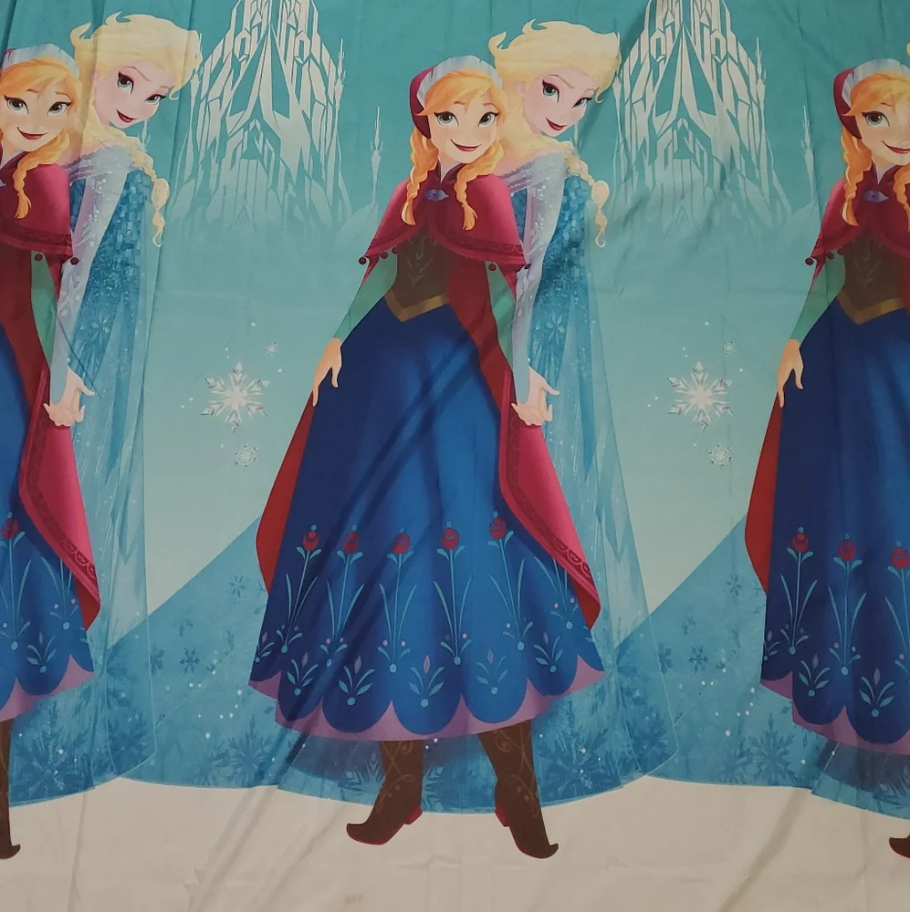 Disney Frozen‎ Shower Curtain with Anna & Elsa